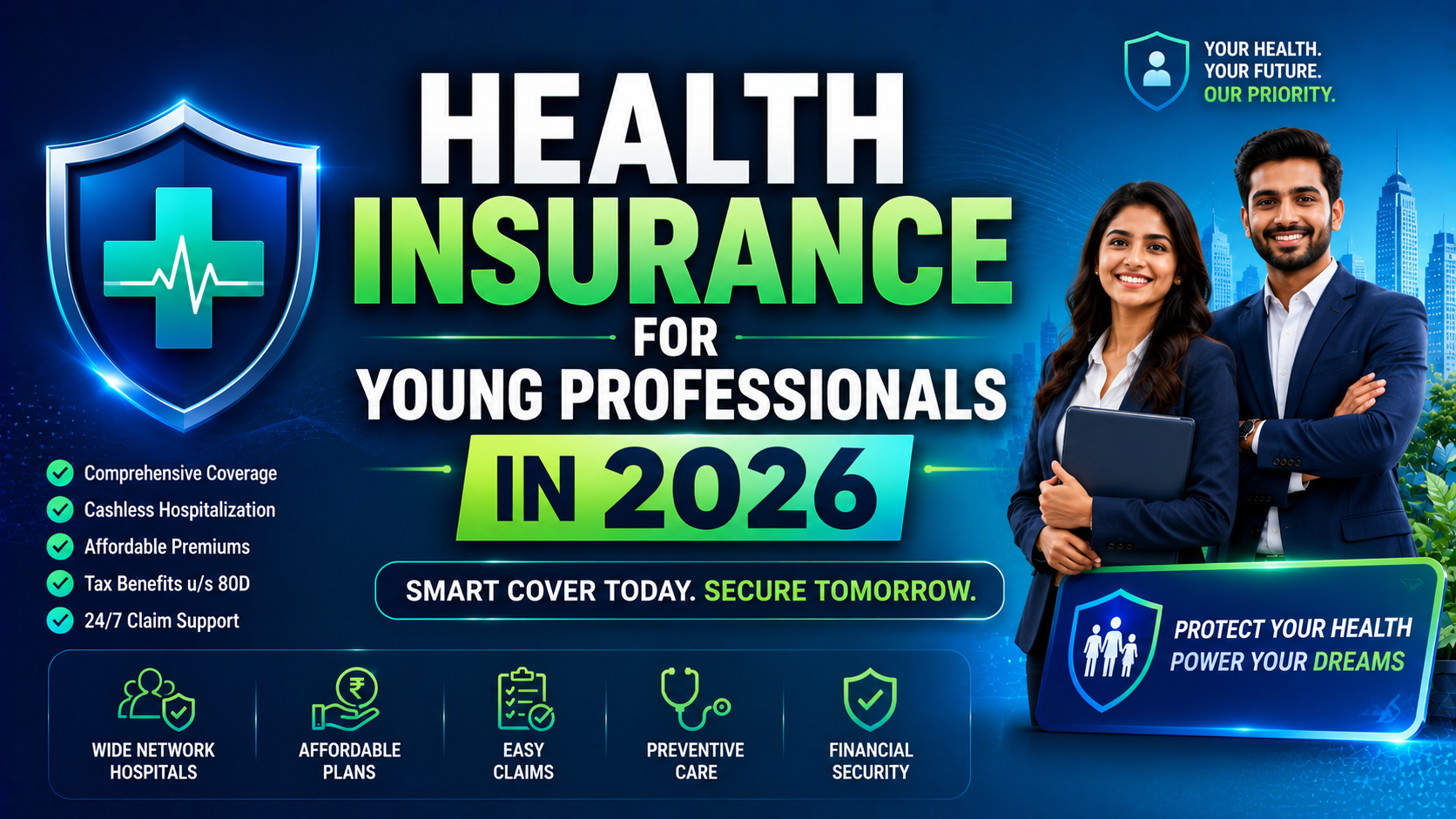 Health insurance for young professionals 2026